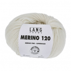 Merino 120 Lang Yarns 001 WEISS