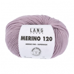Merino 120 Lang Yarns 109 ROSA DUNKEL
