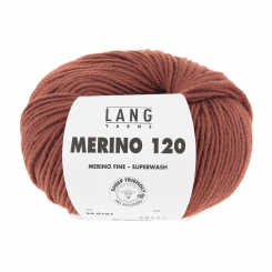 Merino 120 Lang Yarns 187 ZIEGEL