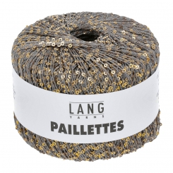 Paillettes Lang Yarns 03 Grau/Gold