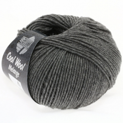 Cool Wool Uni Lana Grossa 0412 dunkelgrau meliert