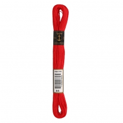Anchor Vierfach Stickgarn Stärke 25 46 Rot