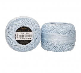 Anchor Perlgarn Stärke 8 - 10g 1031 Blasshellblau