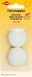 Türstopper medium selbstklebend weiß von Kleiber 