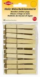 Holz- Wäscheklammern von Kleiber 