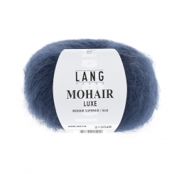 Mohair Luxe Lang Yarns 010 STAHLBLAU