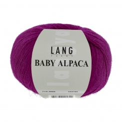 Baby Alpaca Lang Yarns 066 FUCHSIA