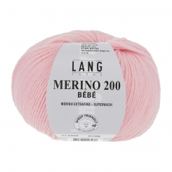 Merino 200 Bebe Lang Yarns 309 ROSA HELL