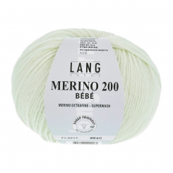 Merino 200 Bebe Lang Yarns 517 BABY GRÜN