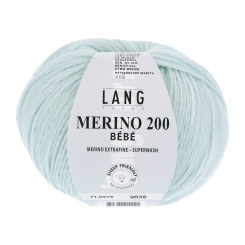 Merino 200 Bebe Lang Yarns 579 BABY TÜRKIS