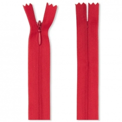 Unsichtbare Reißverschlüsse S6 722 rot | 60 cm