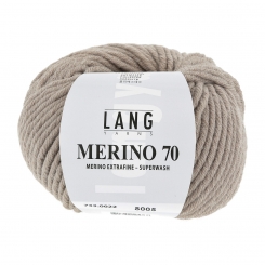 Merino 70 Lang Yarns 022 BEIGE MELANGE