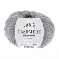 Cashmere Premium Lang Yarns 105 HELLGRAU MELANGE