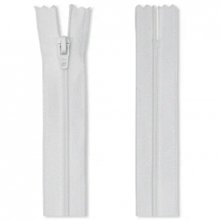 Metall Reißverschlüsse M1 6-12cm 009 weiß | 8 cm