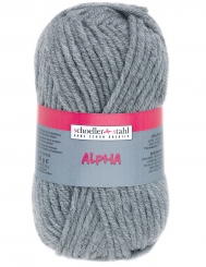Alpha Schoeller Stahl 11 grau-mel.