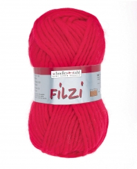 Filzi Uni Filzwolle Schoeller Stahl 03 rot