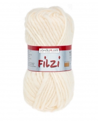 Filzi Uni Filzwolle Schoeller Stahl 10 natur