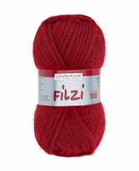 Filzi Uni Filzwolle Schoeller Stahl 41 kirsche