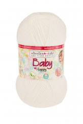 Baby Happy Schoeller Stahl 01 weiß