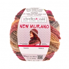 New Murano Schoeller Stahl 09 rosenholz