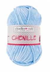 Chenille Schoeller Stahl 08 hellblau
