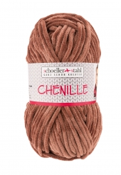 Chenille Schoeller Stahl 13 hellbraun