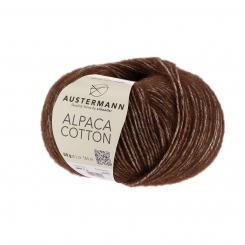 Alpaca Cotton Austermann 06 kaffee