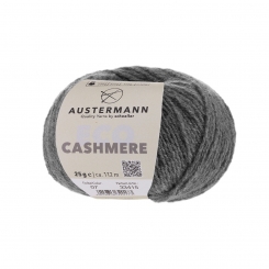 Eco Cashmere Austermann 07 grau meliert