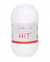 Hit Wolle Schoeller Stahl 0001 weiss