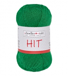 Hit Wolle Schoeller Stahl 0005 gras