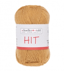 Hit Wolle Schoeller Stahl 0012 hellbraun