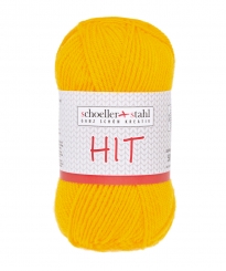 Hit Wolle Schoeller Stahl 0022 sonne