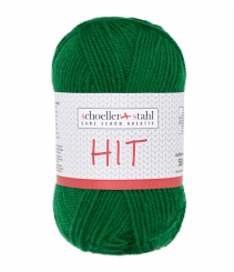 Hit Wolle Schoeller Stahl 0243 dunkelgrün