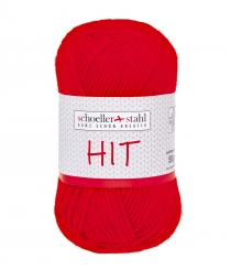 Hit Wolle Schoeller Stahl 0024 rot