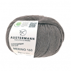 Merino 160 Austermann 238 braunmeliert