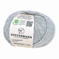 Merino 105 Austermann 328 hellgrau