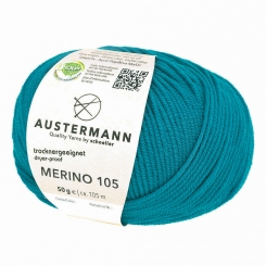 Merino 105 Austermann 333 petrol