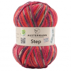 Step 4-fach Color Austermann 256 rot-pflaume