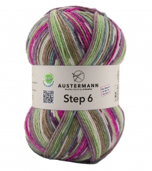 Step 6-fach Color 150g Austermann 605 waldbeere