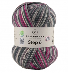 Step 6-fach Color 150g Austermann 612 lava