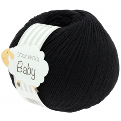 Cool Wool Baby 50g Lana Grossa 278 schwarz