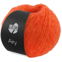 Airy Lana Grossa 17 Rotorange
