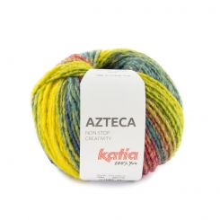 Azteca Katia 7884 Türkis-Gelb-Blaugrün