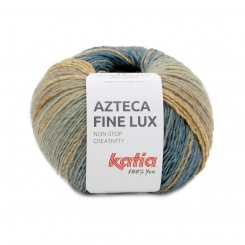 Azteca Fine Lux Katia 410 Grünblau-Braun-Khaki