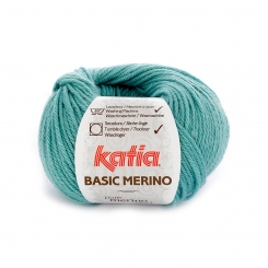 Basic Merino von Katia 73 Wasserblau