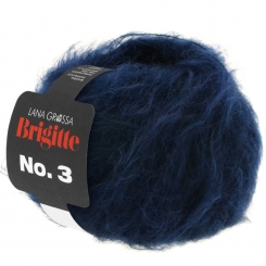 Brigitte No. 3 Lana Grossa 12 Nachtblau