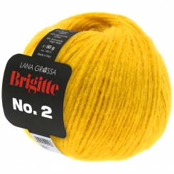 Brigitte No. 2 Lana Grossa 21 Maisgelb