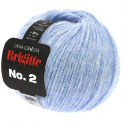 Brigitte No. 2 Lana Grossa 23 Hellblau