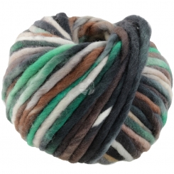 Confetti Lana Grossa % - 16 Zart-/Hellgrau/Anthrazit/Beige/Nougat/Schokobraun