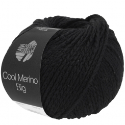 Cool Merino Big Lana Grossa 220 Schwarz